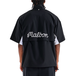Malbon Pine Golf Windshirt - Black