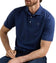 Peter Millar 男士 Crown Flex 棉质高尔夫 Polo 衫 - 大西洋海军蓝