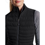 Peter Millar Women's Fuse Hybrid Golf Vest - Black
