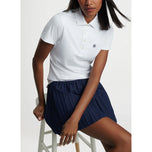 Peter Millar Women's Performance Stretch Jersey Golf Shirt - White