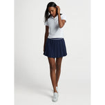 Peter Millar Women's Performance Stretch Jersey Golf Shirt - White