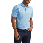 Peter Millar Performance Stretch Jersey Golf Shirt - Cottage Blue