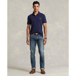 Polo Performance Ralph Lauren Cotton Pique Golf Polo Shirt - Refined Navy/White