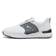 Puma Ignite Elevate 2 Wide Spikeless Golf Shoes - Puma White/Slate Sky/Puma Black