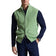 RLX Ralph Lauren 针织 2/48 棉 Coolmax 全拉链高尔夫背心 - 内陆绿色