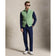RLX Ralph Lauren 针织 2/48 棉 Coolmax 全拉链高尔夫背心 - 内陆绿色