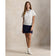 RLX Ralph Lauren 女式 Tour Pique 高尔夫 Polo 衫 - 陶瓷白