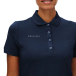 Rohnisch 女式 Nicky 高尔夫 Polo 衫 - 海军蓝