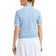 Rohnisch Women's Swing Knitted Golf Polo Shirt - Dove Blue