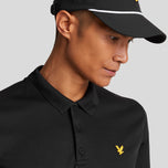 Lyle & Scott Golf Tech Polo Shirt - Jet Black