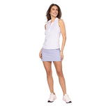 Golftini Women's Be An Athlete 17" Golf Skort - Seersucker Blue