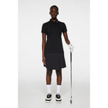 J.Lindeberg Women's Tour Tech Golf Polo Shirt - Black