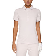 J.Lindeberg Women's Tour Tech Golf Polo Shirt - Grey Lilac