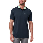 Travis Mathew Fairway通往天堂高尔夫衬衫 - 完全日食