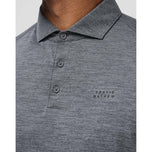 Travis Mathew Heater Pro Golf Shirt - Heather Grey