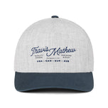 Travis Mathew Perfect Plan Snapback Cap - Heather Grey
