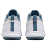 Travis Mathew The Daily Pro Hybrid Plus Spikeless Golf Shoes - White/Blue