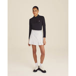 Malbon Women's Venus Long Sleeve Golf Polo Shirt - Black