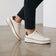 Cole Haan 女式 GrandPro Topspin 高尔夫球鞋 - 象牙色/BLDSTNE /FF