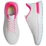 G/Fore Women's G.112 Love G Kiltie Golf Shoes - Snow/Multi