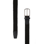 Lyle＆Scott编织高尔夫带 - 喷气黑色