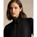 RLX RALPH LAUREN女子混合性能全拉链夹克-Polo Black