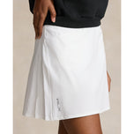 RLX RALPH LAUREN妇女表演17英寸百褶瞄准Skort -Ceramic White