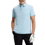 J.Lindeberg Tour Tech Regular Fit Golf Polo Shirt - Forget-Me-Not