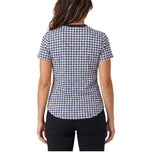 Nivo Women's Lynda Mock Neck Golf Shirt - Navy