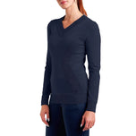 Nivo Women's Nicole V-Neck Sweater - Navy