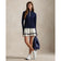 RLX Ralph Lauren Women's Stretch Jersey Peached Quarter-Zip Pullover - Refined Navy