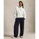 RLX Ralph Lauren Women's Fleece Half-Zip Pullover - Cream Multi