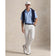 RLX Ralph Lauren 印花轻质气流高尔夫 Polo 衫 - 办公室蓝色 Divot 点