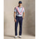 RLX Ralph Lauren 印花轻质气流高尔夫 Polo 衫 - 秋季蓝色 Beekman Deco