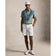 RLX Ralph Lauren 印花轻质气流高尔夫 Polo 衫 - 内陆绿色斗牛犬方巾