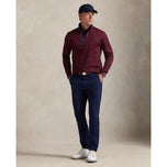 RLX RALPH LAUREN LUX PERS PERS Half Half Zip套头衫 - 丰富的Ruby
