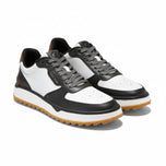 Cole Haan GrandPrø Crossover Waterproof Golf Shoes - White/Black