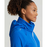 RLX RALPH LAUREN女子混合动力车全拉链高尔夫球夹克 - 水疗中心/纯白色