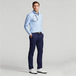 RLX Ralph Lauren Driver豪华泽西高尔夫套头衫 - 精英蓝色