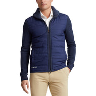 RLX RALPH LAUREN FULL ZIP FINE GAUGE TERRY夹克 - 中世纪蓝色希瑟