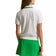 RLX Ralph Lauren 女式 Tour 珠地网眼钩针领高尔夫 Polo 衫 - 陶瓷白色多色