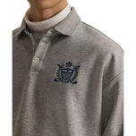 RLX Ralph Lauren New York CG Heavy Terry Golf Pullover - Andover Heather
