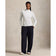 RLX Ralph Lauren Women's UV Stretch Jersey 1/4 Zip Golf Pullover - Ceramic White