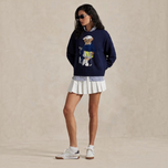 RLX Ralph Lauren Women's Polo Bear Crew Neck Jumper