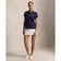 RLX Ralph Lauren Women's Tour Pique Golf Polo Shirt - Refined Navy/Ceramic White/Hot Pink