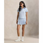 RLX Ralph Lauren Women's Tour Pique Golf Polo Shirt - Office Blue