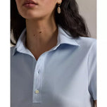 RLX Ralph Lauren Women's Tour Pique Golf Polo Shirt - Office Blue