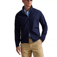 RLX Ralph Lauren 风衣高尔夫夹克 - 精致海军蓝