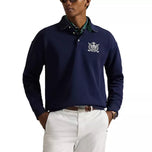 RLX Ralph Lauren New York CG Heavy Terry Golf Pullover - Refined Navy