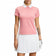 J.Lindeberg Women's Demi Golf Polo Shirt - Flamingo Plume